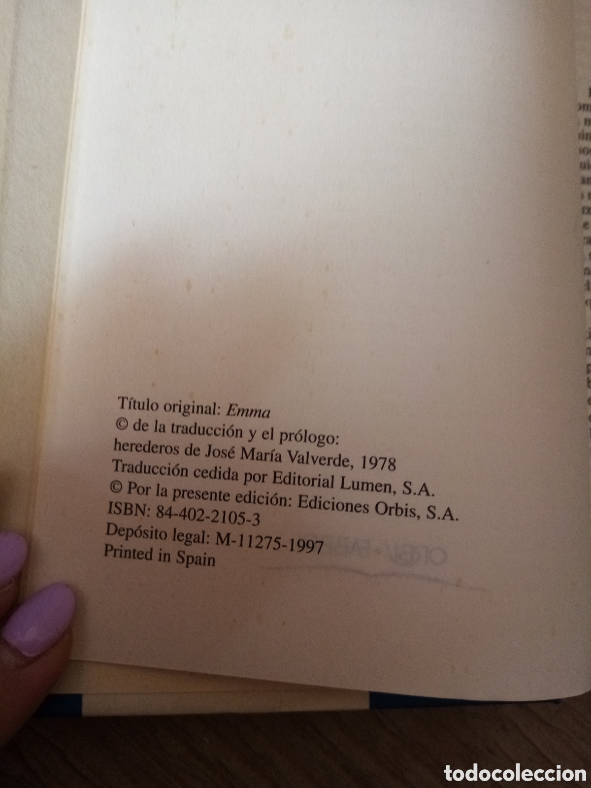 Libros de segunda mano: Emma -Jane Austen- - Foto 4