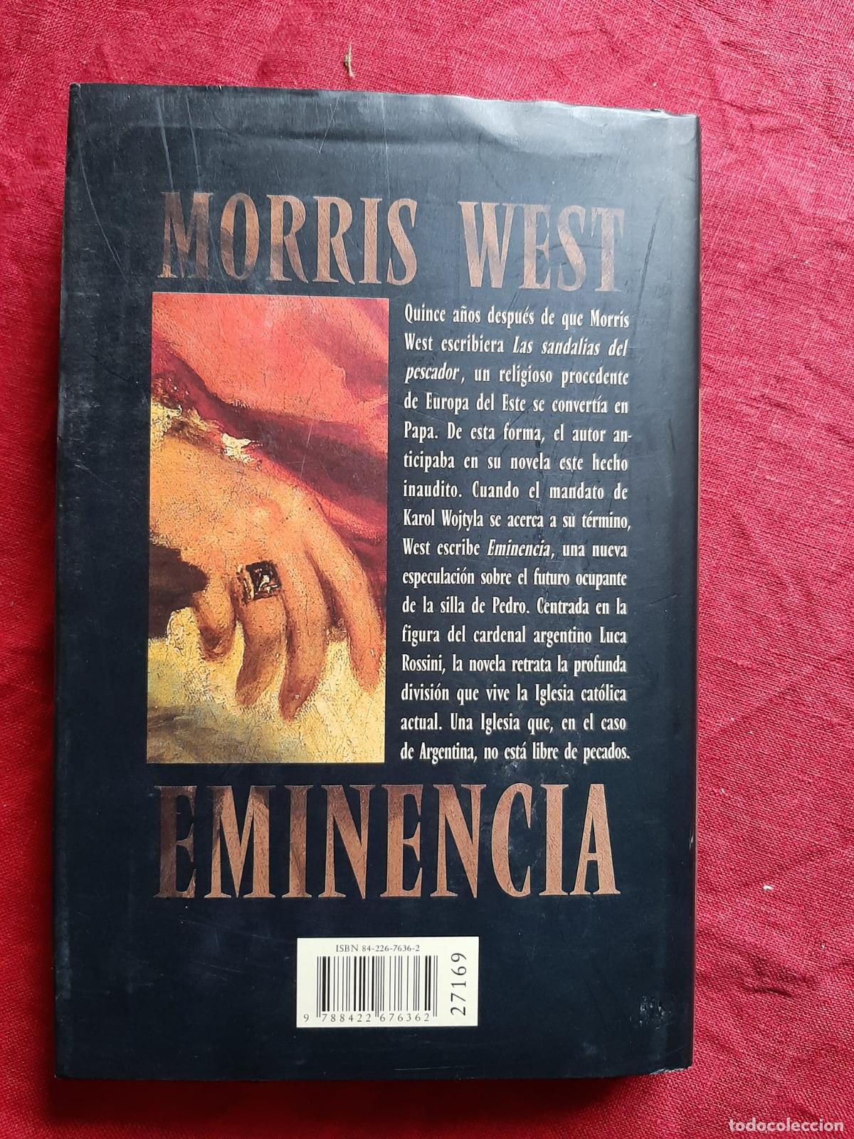 Libros de segunda mano: Eminencia - West, Morris - Foto 2