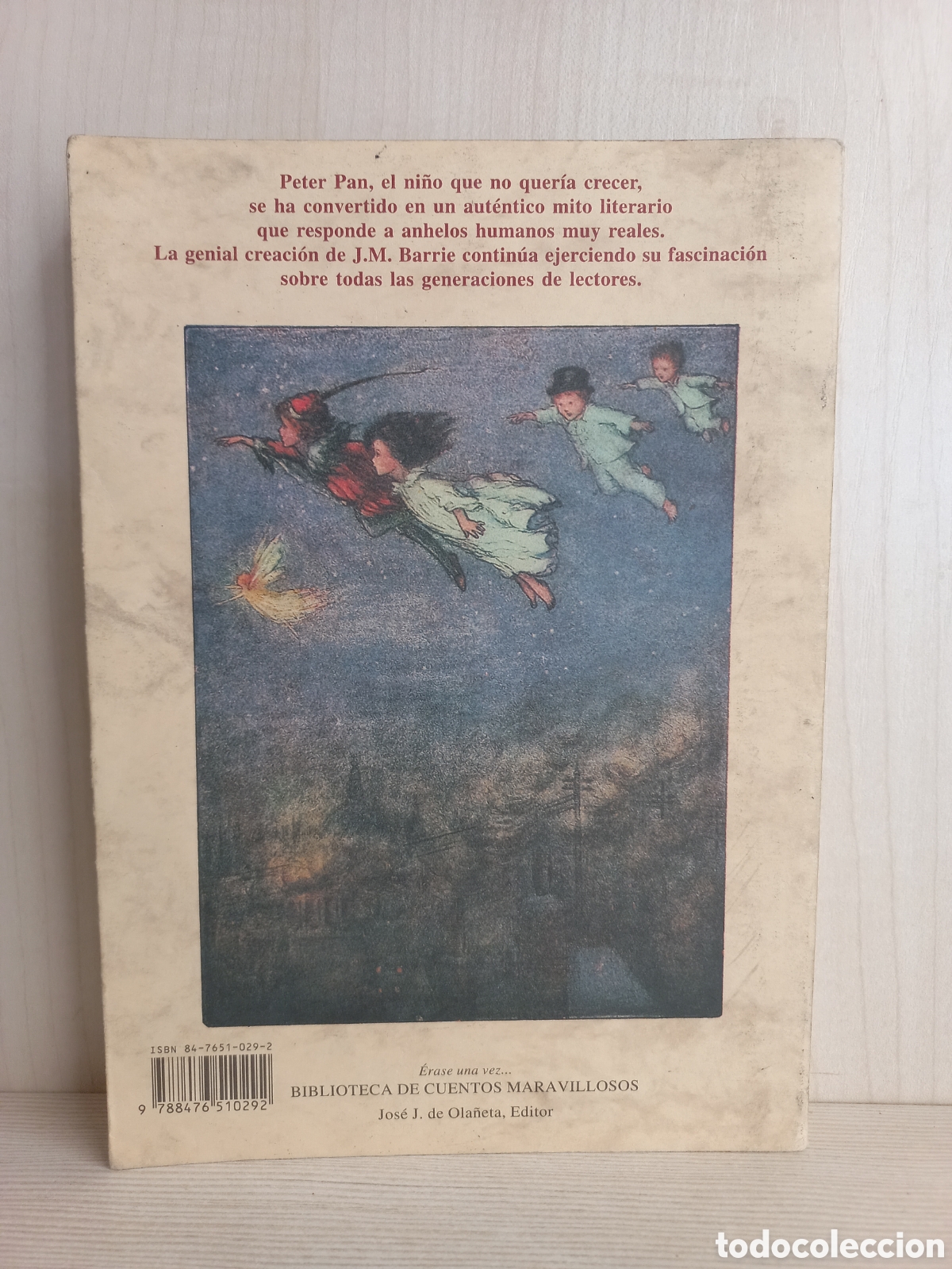 Libros de segunda mano: Peter Pan. Barrie. Flora White. Jos&eacute; Ola&ntilde;eta Editor, 2002. Ilustrado. - Foto 3