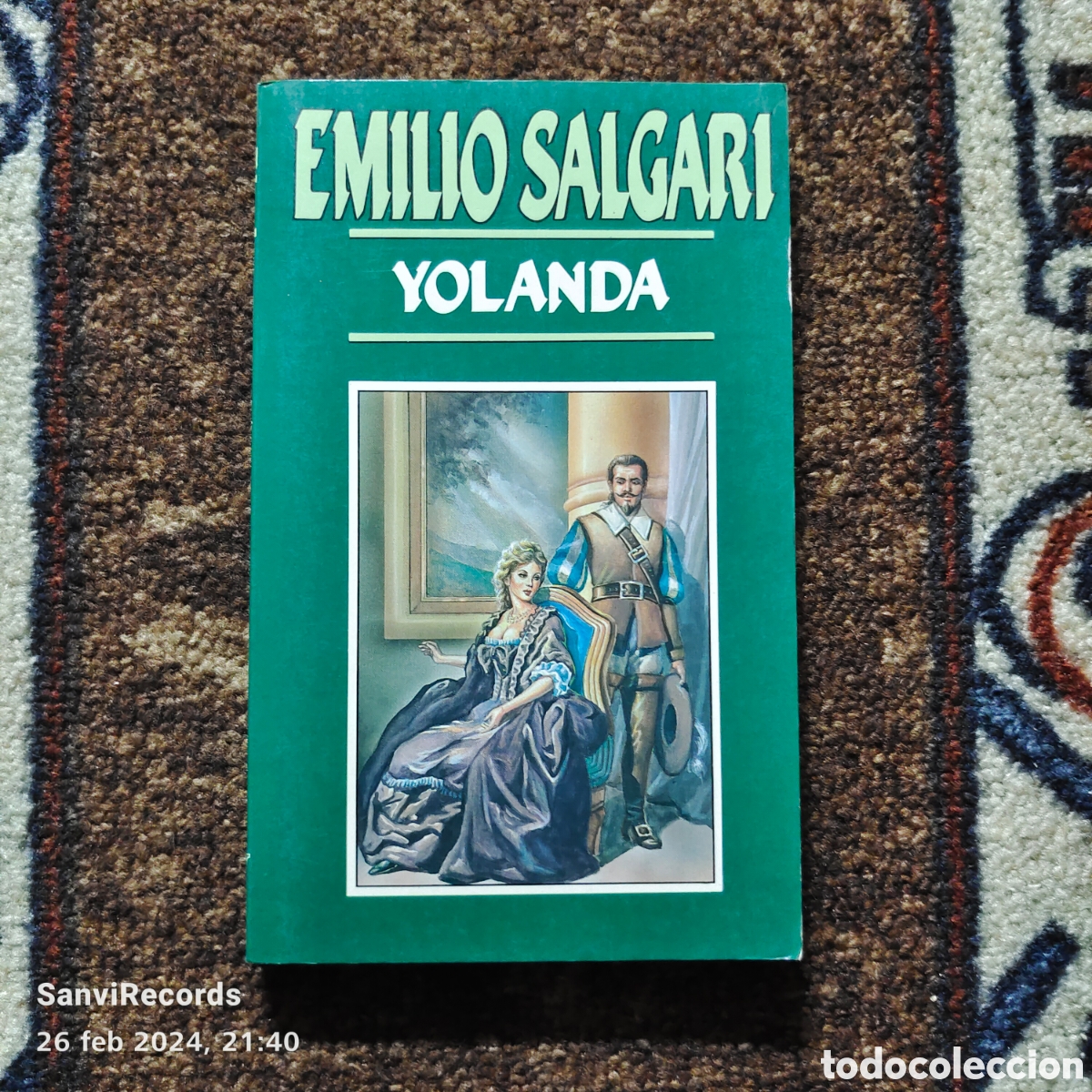 Libros de segunda mano: YOLANDA (EMILIO SALGARI) - Foto 1