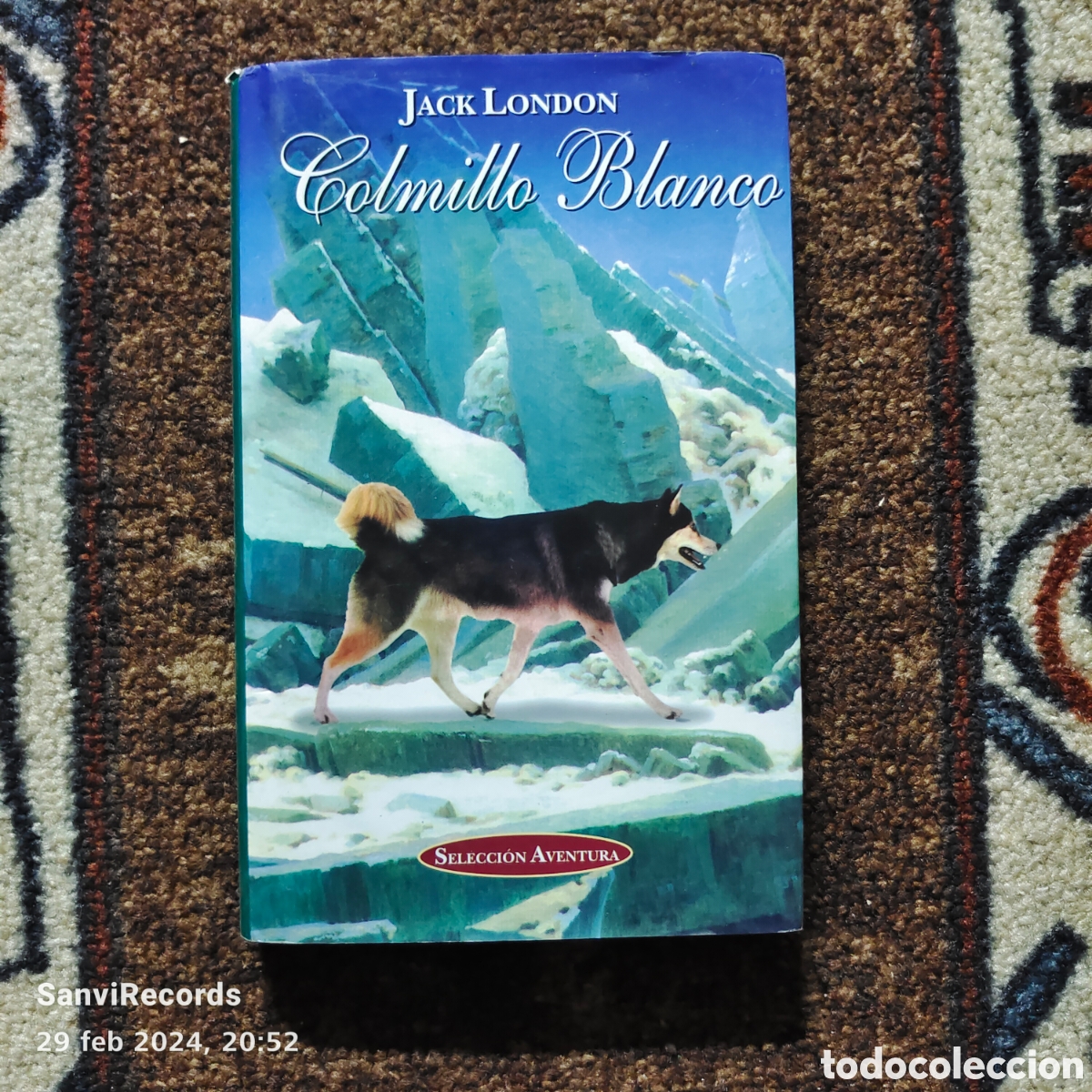 Libros de segunda mano: COLMILLO BLANCO (JACK LONDON) (SELECCI&Oacute;N AVENTURA) - Foto 1