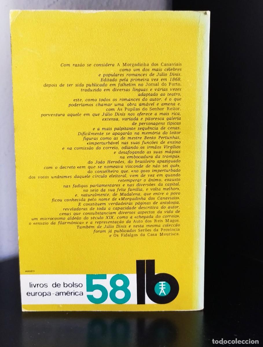 Libros de segunda mano: A Morgadinha dos Canaviais de J&uacute;lio Dinis - Foto 2