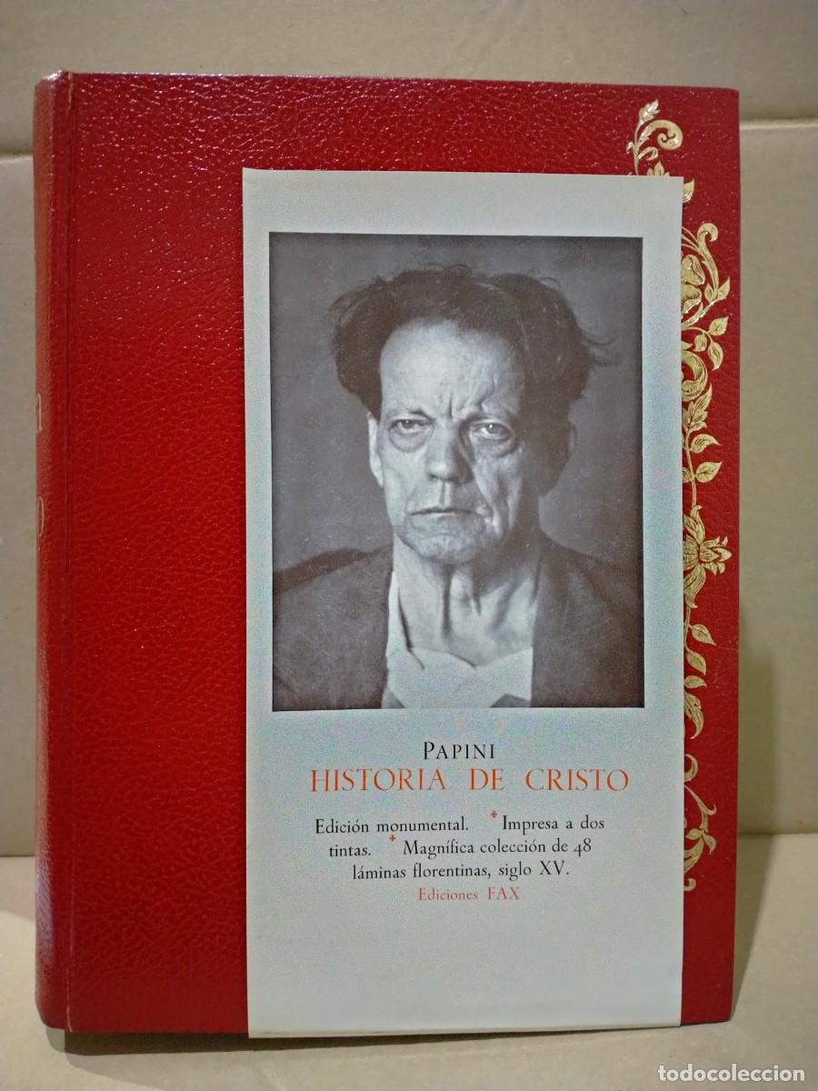 Libros de segunda mano: PAPINI. HISTORIA DE CRISTO . EDICIONES FAX - Foto 1