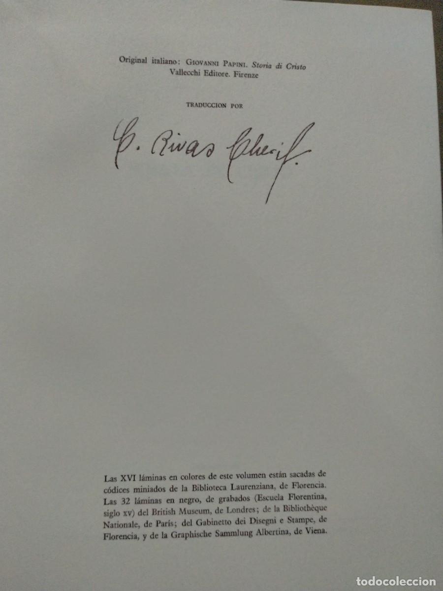 Libros de segunda mano: PAPINI. HISTORIA DE CRISTO . EDICIONES FAX - Foto 3