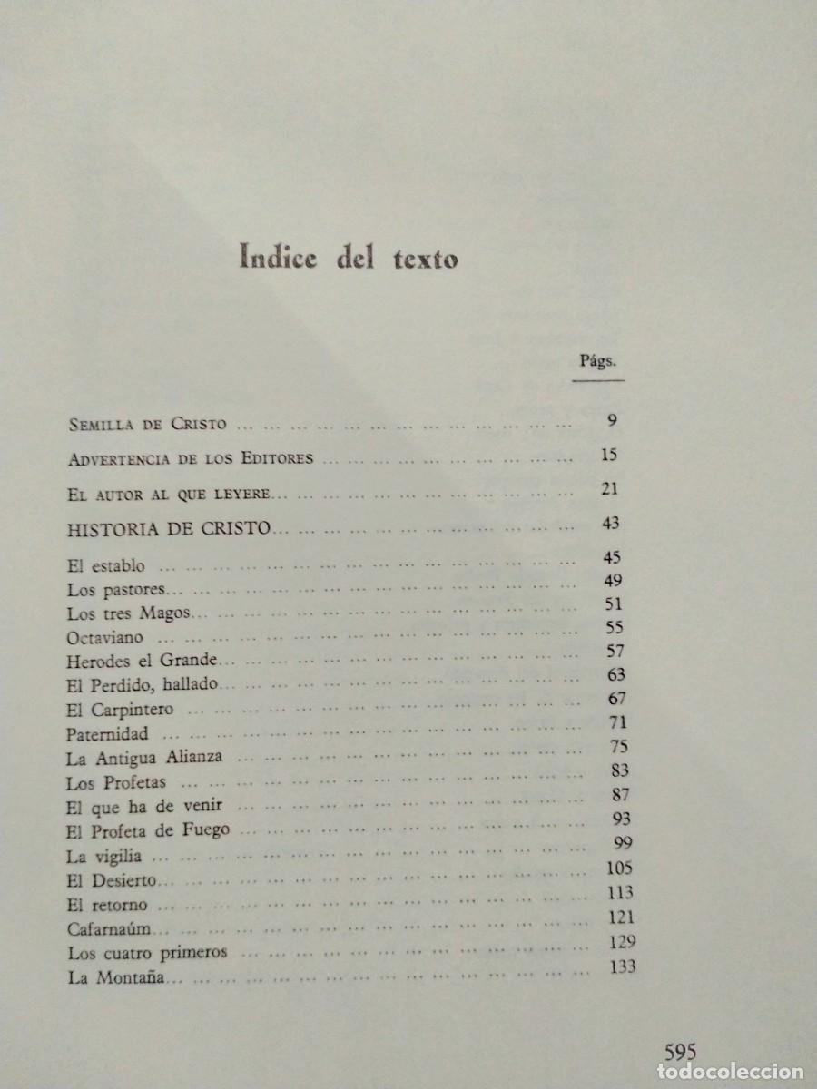 Libros de segunda mano: PAPINI. HISTORIA DE CRISTO . EDICIONES FAX - Foto 4