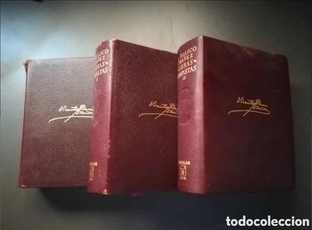 Libros de segunda mano: VICENTE BLASCO IB&Aacute;&Ntilde;EZ. OBRAS COMPLETAS. - Foto 3