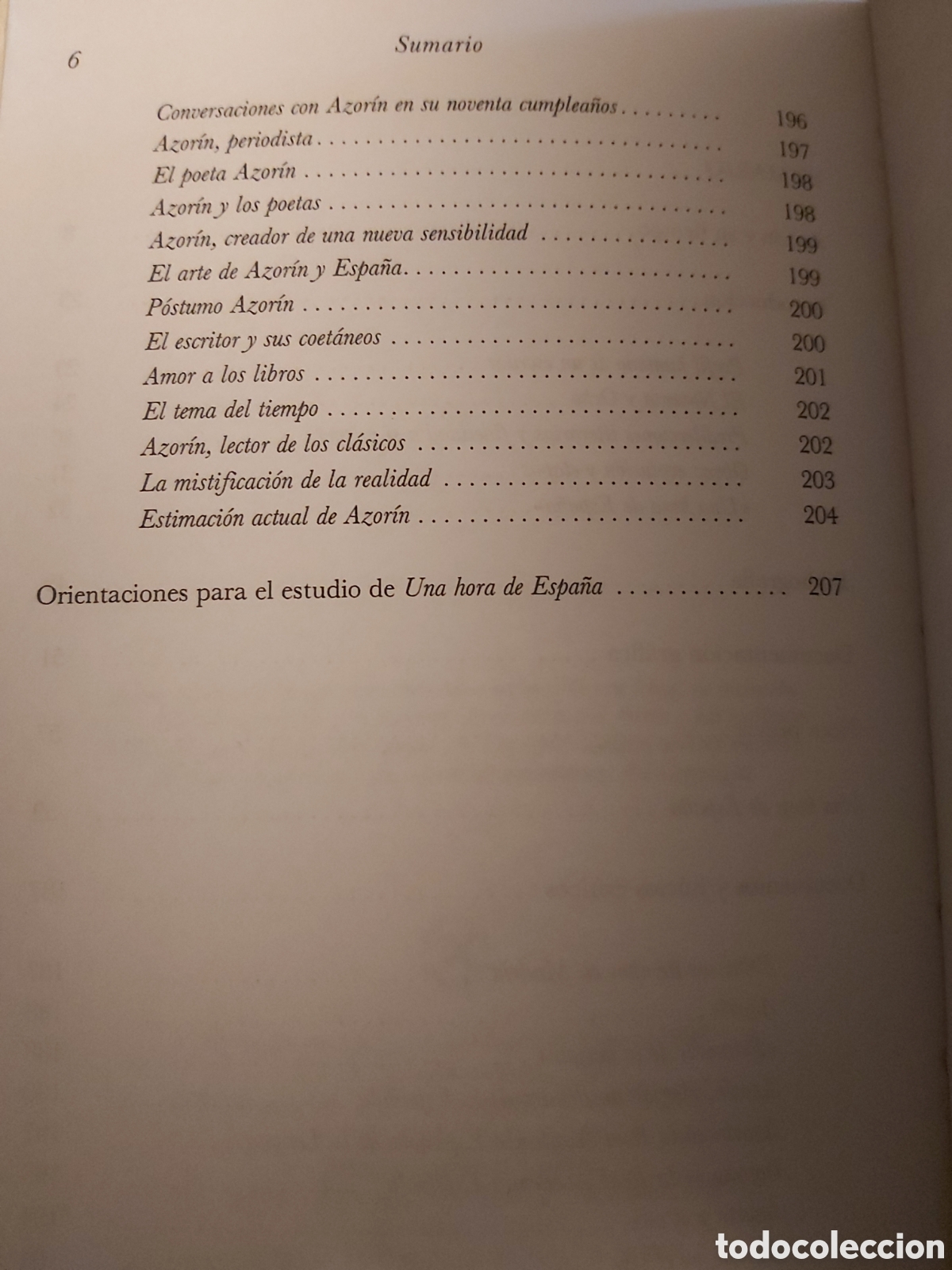 Libros de segunda mano: UNA HORA DE ESPA&Ntilde;A $ AZOR&Iacute;N $ CASTALIA DID&Aacute;CTICA $ 1993 - Foto 6