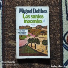 Libros de segunda mano: LOS SANTOS INOCENTES (MIGUEL DELIBES) (PLANETA)