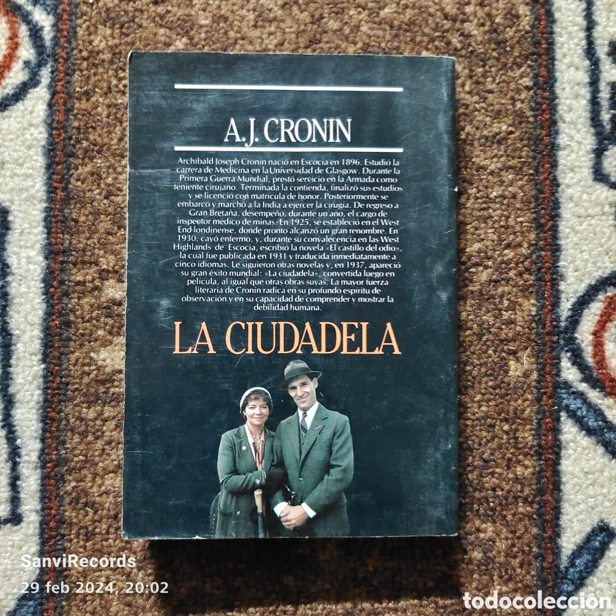 Libros de segunda mano: LA CIUDADELA (A.J. CRONIN) (PLAZA & JANES) - Foto 2