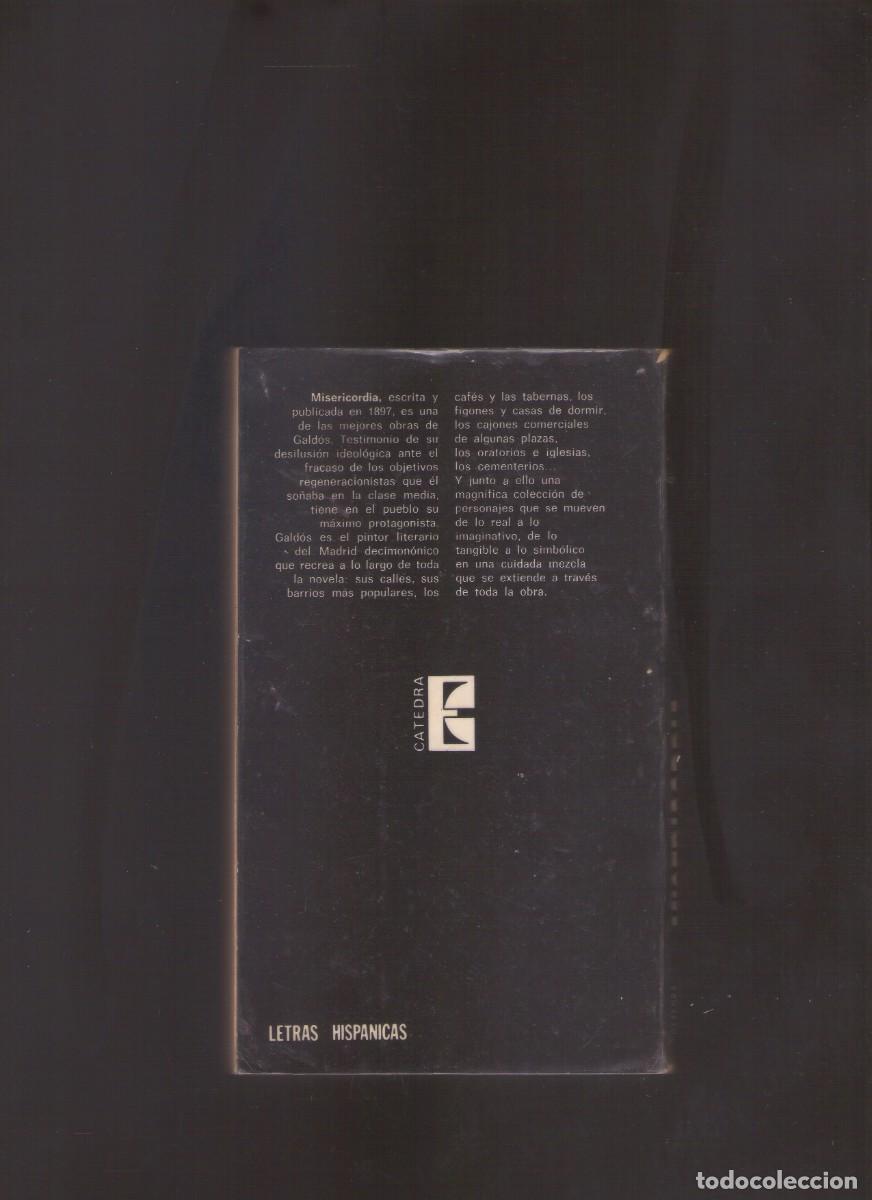 Libros de segunda mano: Ac. Misericordia (Benito P&eacute;rez Gald&oacute;s) - Foto 2