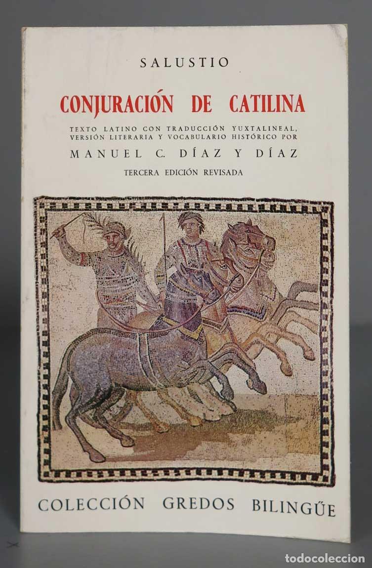 Libros de segunda mano: Salustio. Conjuraci&oacute;n de Catilina. GREDOS - Foto 1