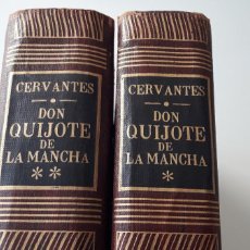 Libros de segunda mano: DON QUIJOTE DE LA MANCHA (2 TOMOS) ILUSTRADO POR GUSTAVO DORÉ. (ED. LIMITADA. UTEHA 1956)