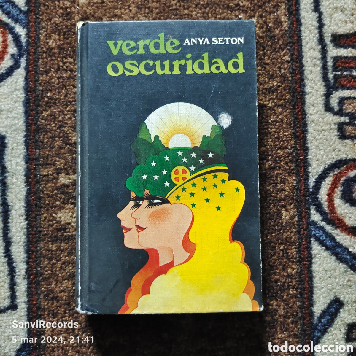 Libros de segunda mano: VERDE OSCURIDAD (ANYA SETON) (C&Iacute;RCULO DE LECTORES) - Foto 1