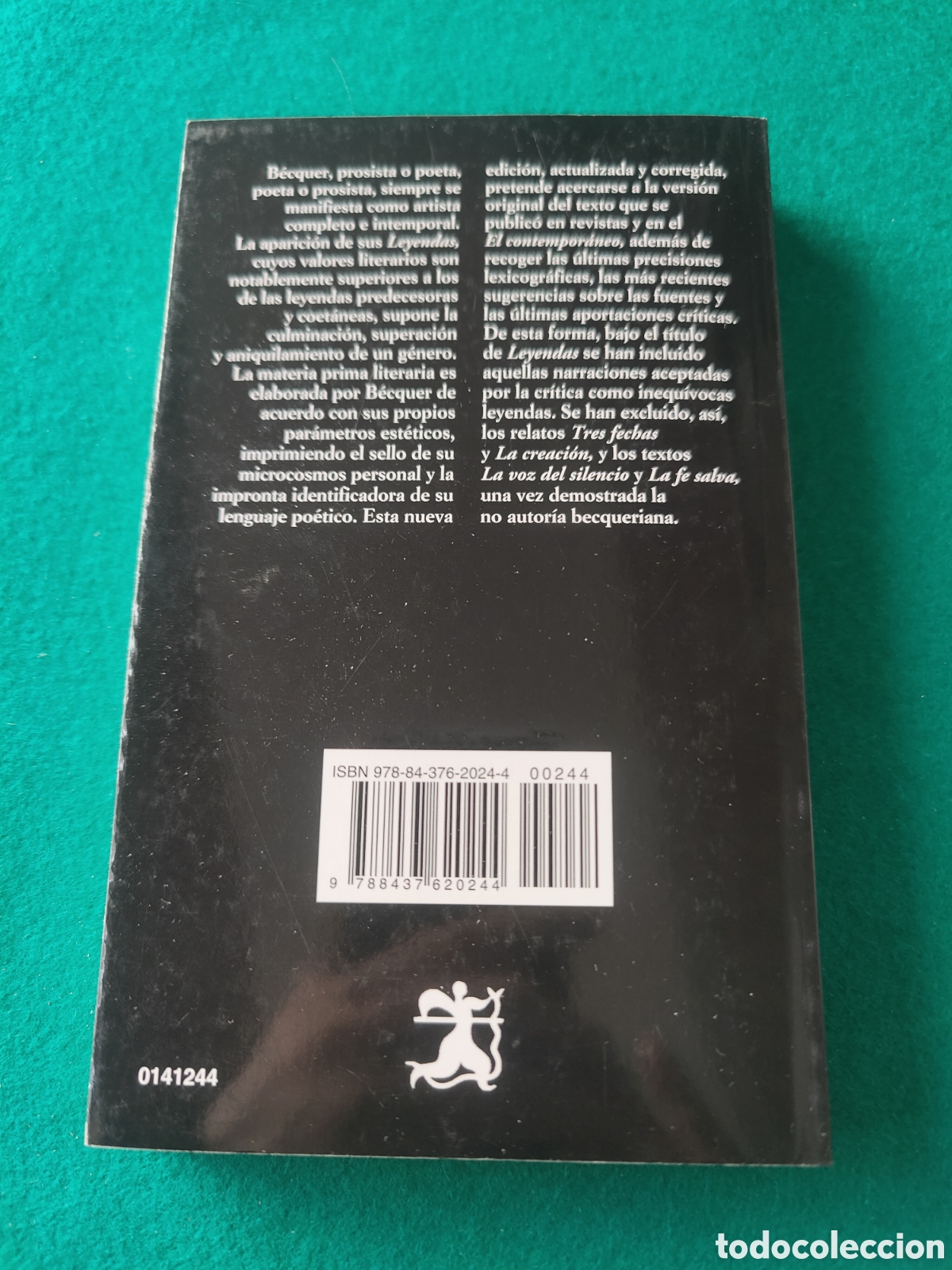 Libros de segunda mano: LEYENDAS. GUSTAVO ADOLFO B&Eacute;CQUER. CATEDRA. LETRAS HISP&Aacute;NICAS. 2016. - Foto 2