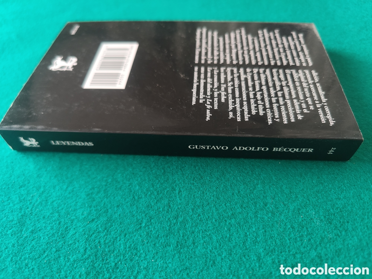 Libros de segunda mano: LEYENDAS. GUSTAVO ADOLFO B&Eacute;CQUER. CATEDRA. LETRAS HISP&Aacute;NICAS. 2016. - Foto 3