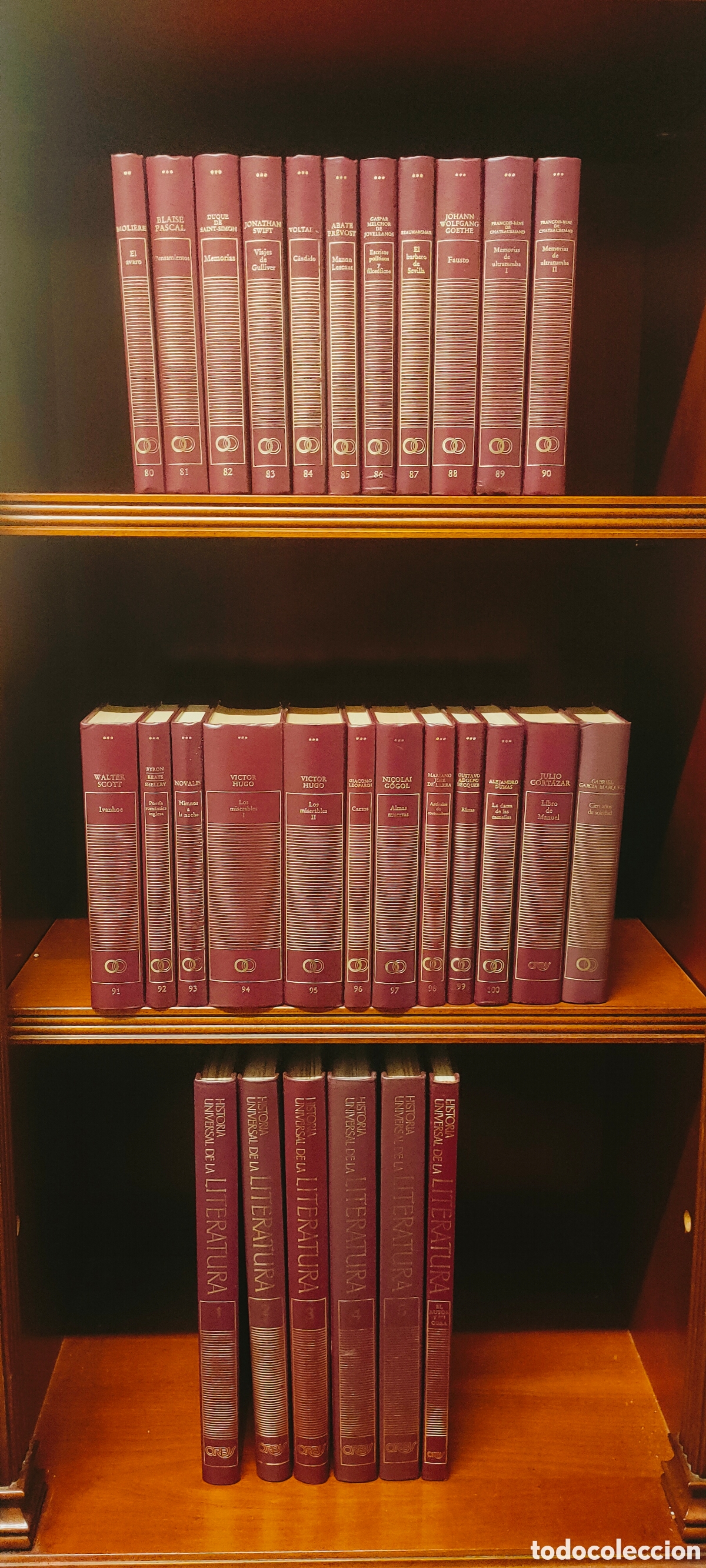 Libros de segunda mano: HISTORIA UNIVERSAL DE LA LITERATURA - COMPLETO - Foto 2