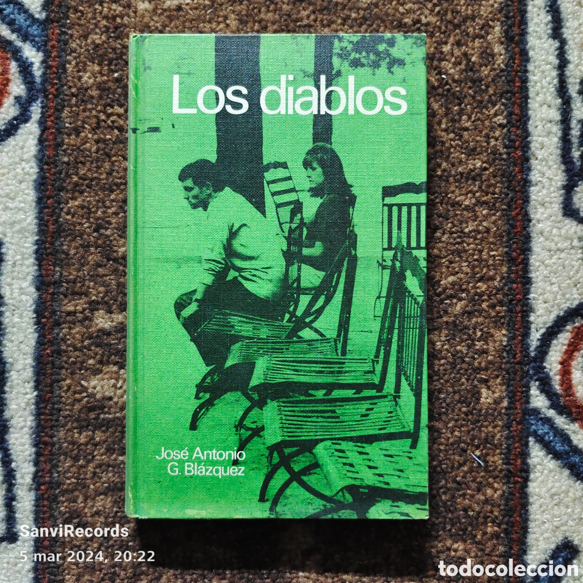 Libros de segunda mano: LOS DIABLOS (JOS&Eacute; ANTONIO G. BL&Aacute;ZQUEZ) (C&Iacute;RCULO DE LECTORES) - Foto 1
