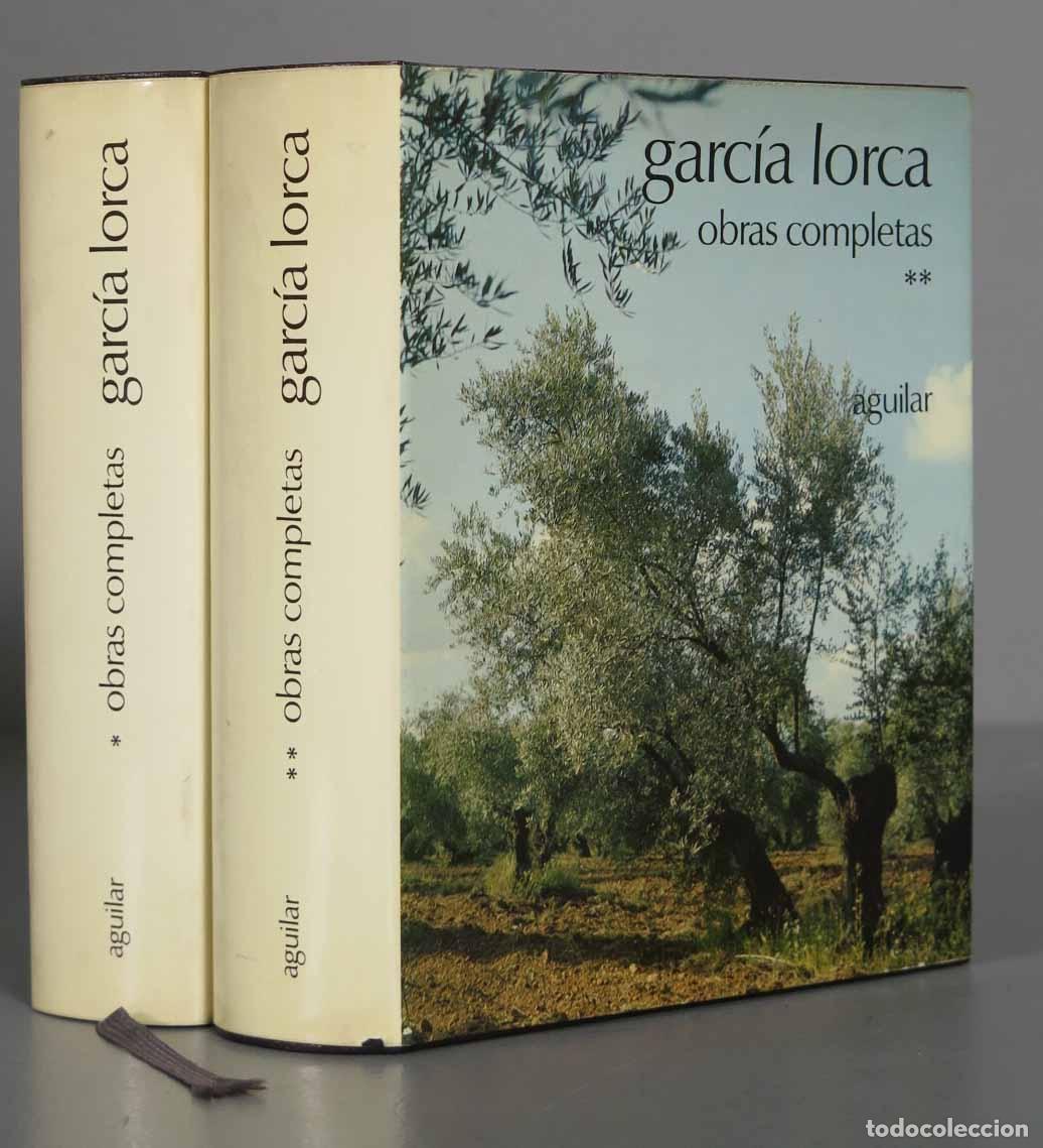Libros de segunda mano: Obras completas. GARC&Iacute;A LORCA. 2 TOMOS. 1978. AGUILAR - Foto 1