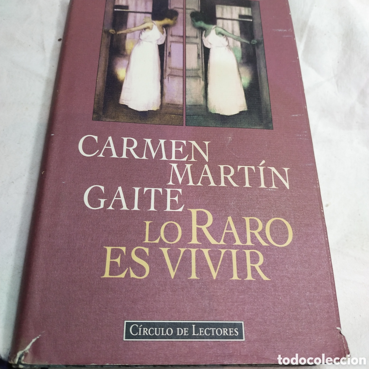Libros de segunda mano: Lo raro es vivir. Carmen Mart&iacute;n gaite - Foto 1