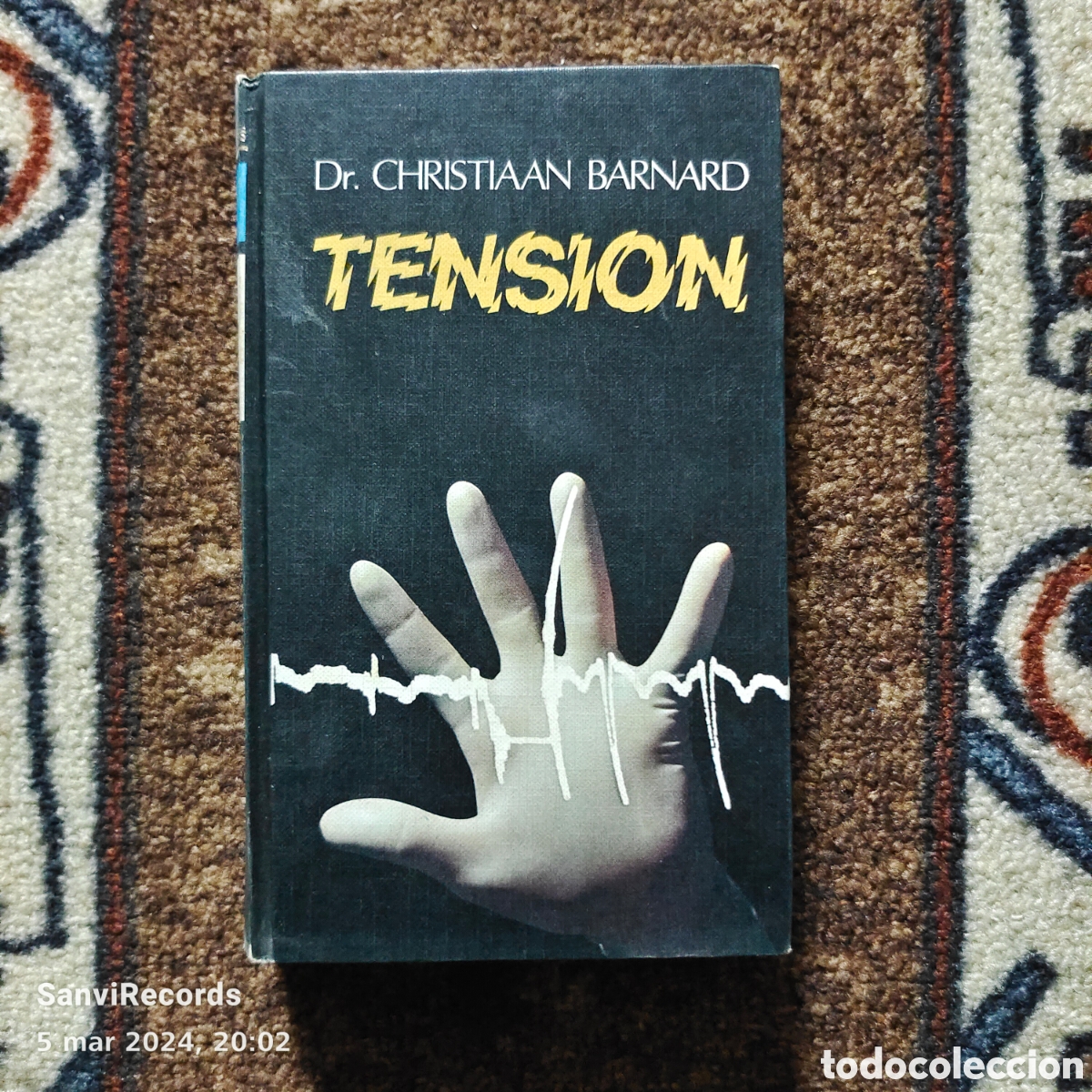 Libros de segunda mano: TENSI&Oacute;N (DR. CHRISTIAAN BARNARD) (C&Iacute;RCULO DE LECTORES) - Foto 1