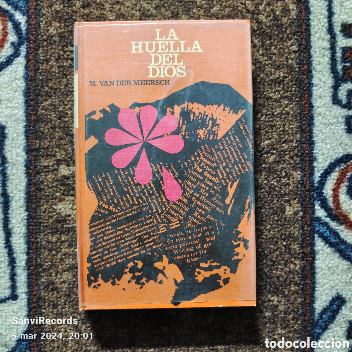 Libros de segunda mano: LA HUELLA DEL DIOS (M. VAN DER MEERSCH) (C&Iacute;RCULO DE LECTORES) - Foto 1