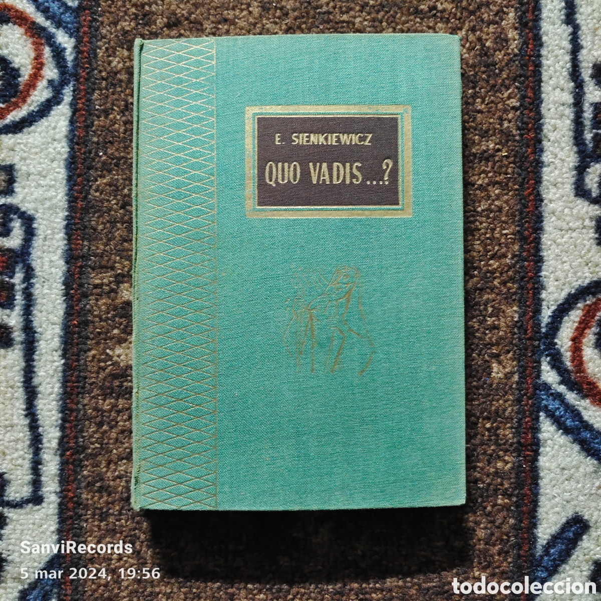 Libros de segunda mano: QUO VADIS? (E. SIENKIEWICZ) (RODEGAR) - Foto 1