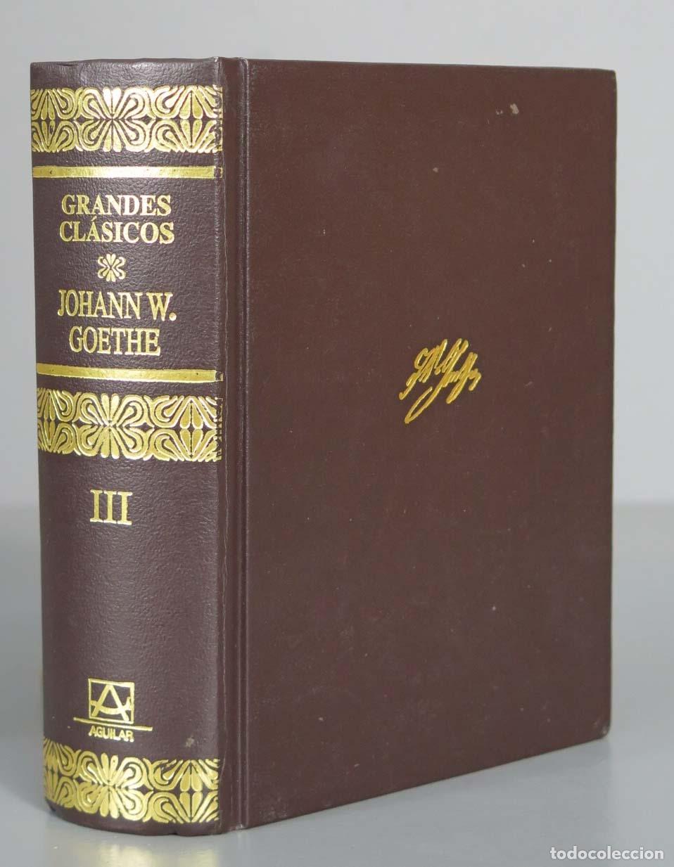 Libros de segunda mano: OBRAS COMPLETAS 4 VOL. GOETHE. AGUILAR. 1991 - Foto 5