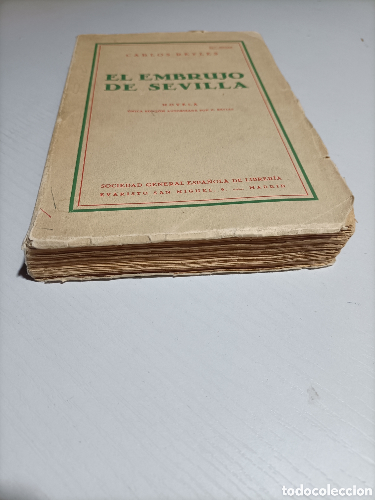 Libros de segunda mano: El embrujo de Sevilla. Carlos Reyles. Novela - Foto 2