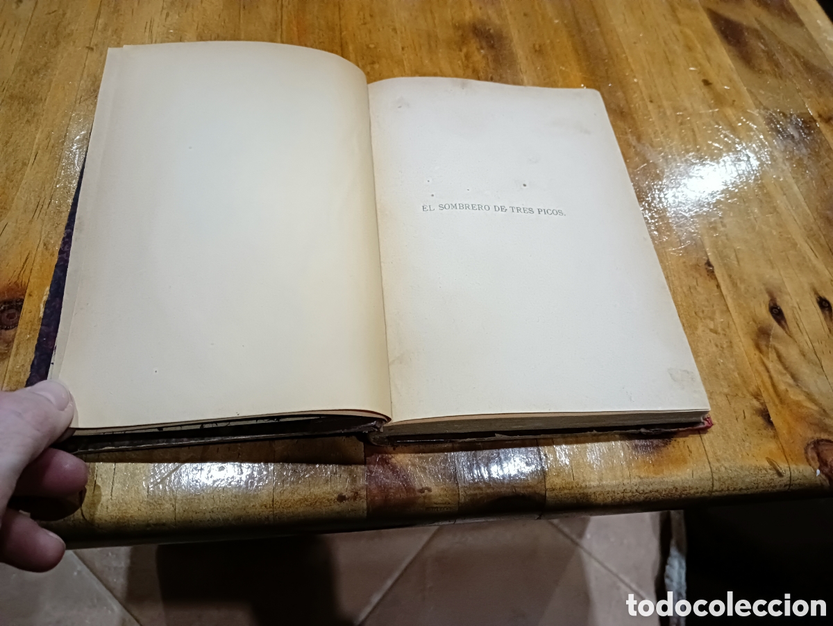 Libros de segunda mano: El sombrero de tres picos - Foto 3