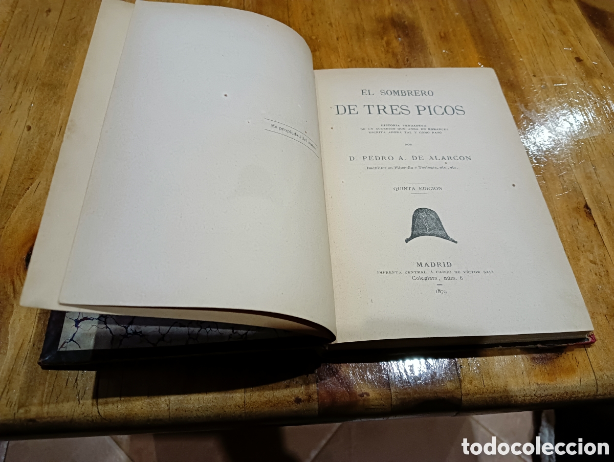 Libros de segunda mano: El sombrero de tres picos - Foto 4