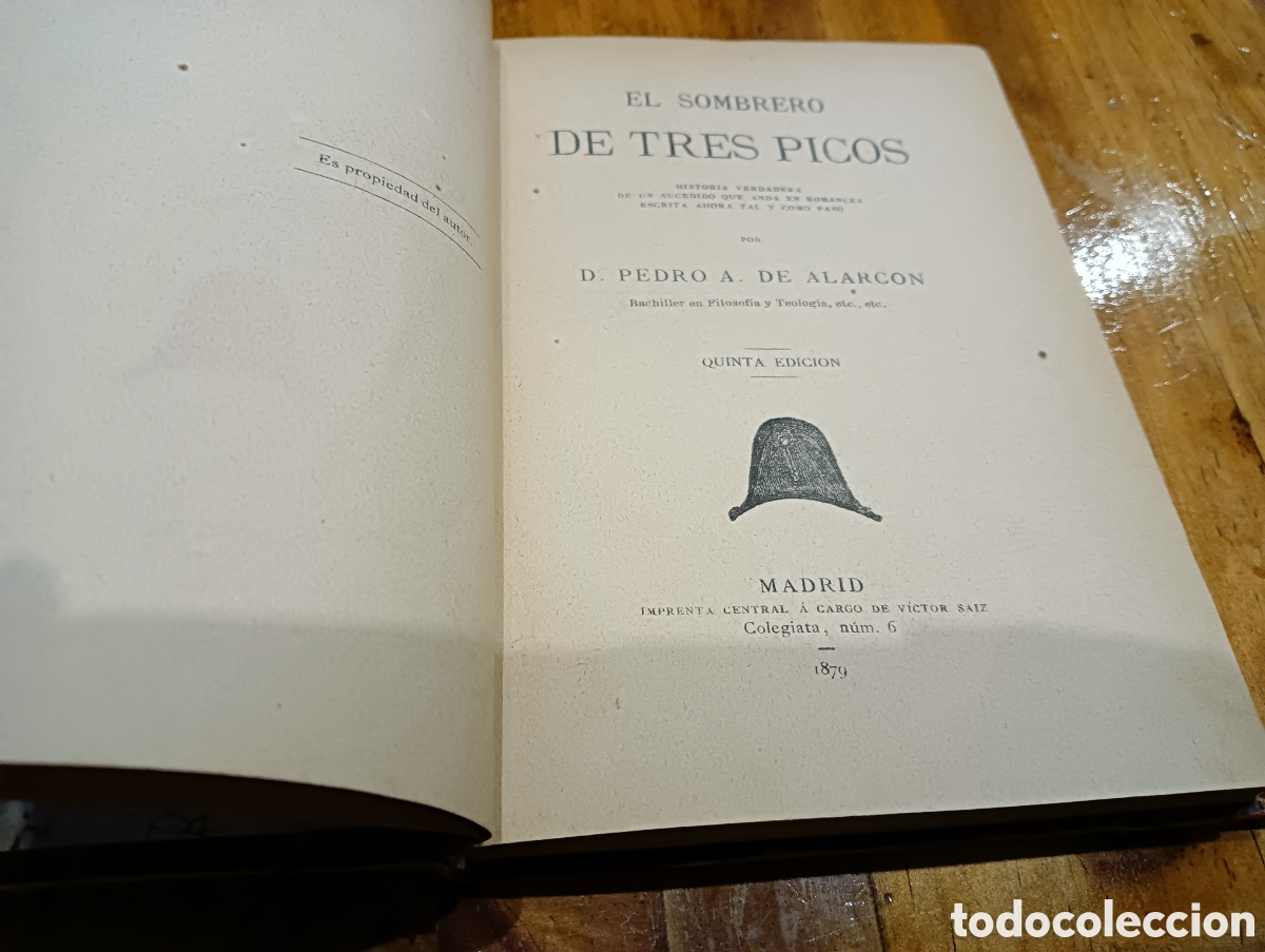 Libros de segunda mano: El sombrero de tres picos - Foto 5