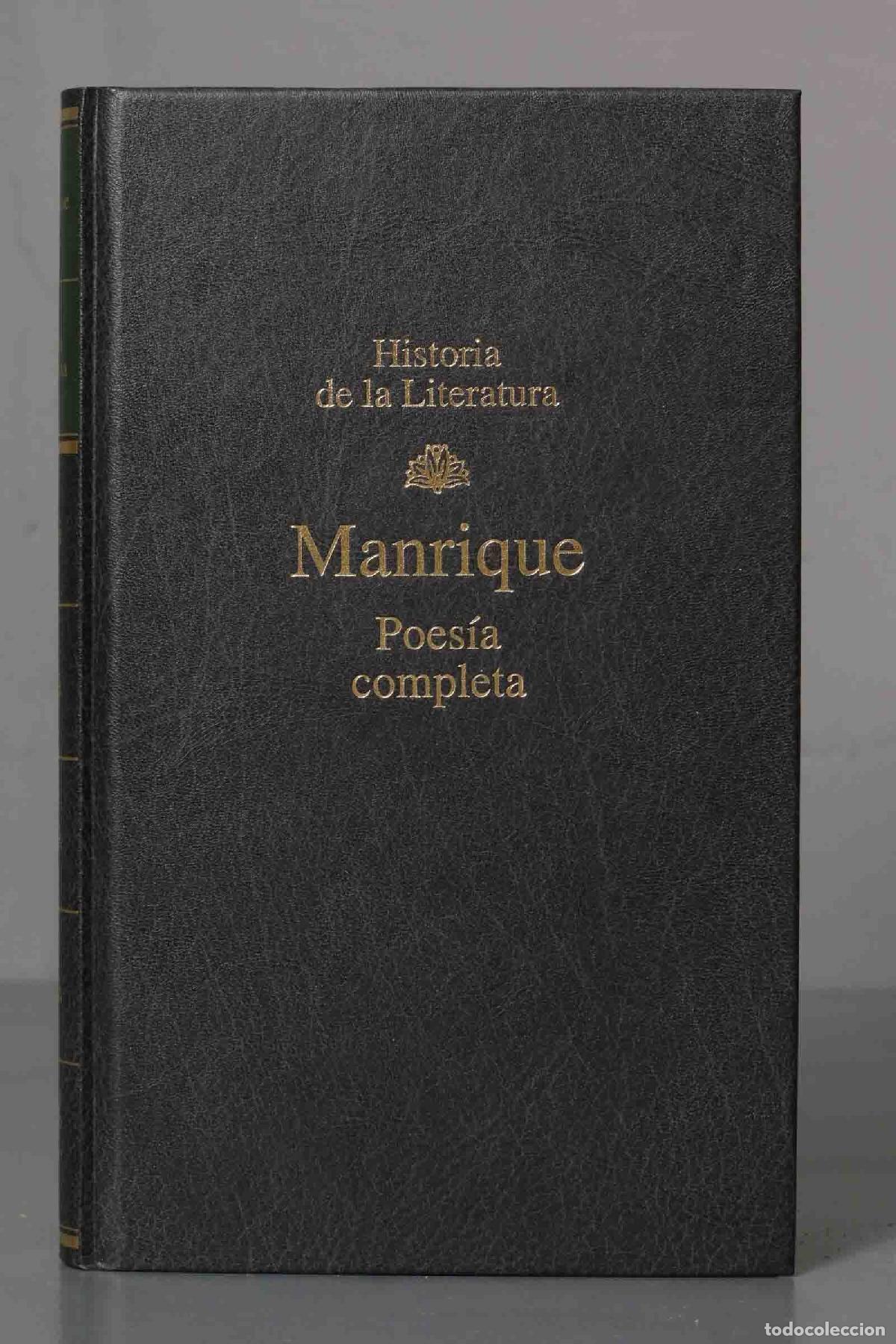 Libros de segunda mano: Poes&iacute;a completa. Manrique - Foto 1