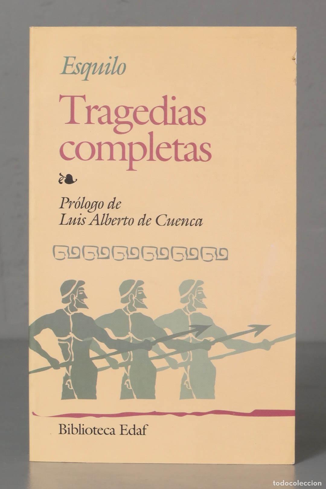 Libros de segunda mano: Tragedias completas. ESQUILO. EDAF - Foto 1