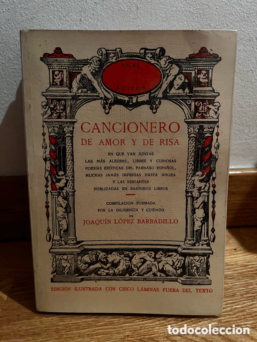 Libros de segunda mano: Cancionero de amor y de risa Joaqu&iacute;n L&oacute;pez Barbadillo y otros - Foto 1