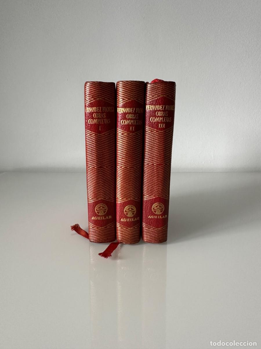 Libros de segunda mano: Fern&aacute;ndez Fl&oacute;rez obras completas. Aguilar Joya. - Foto 1