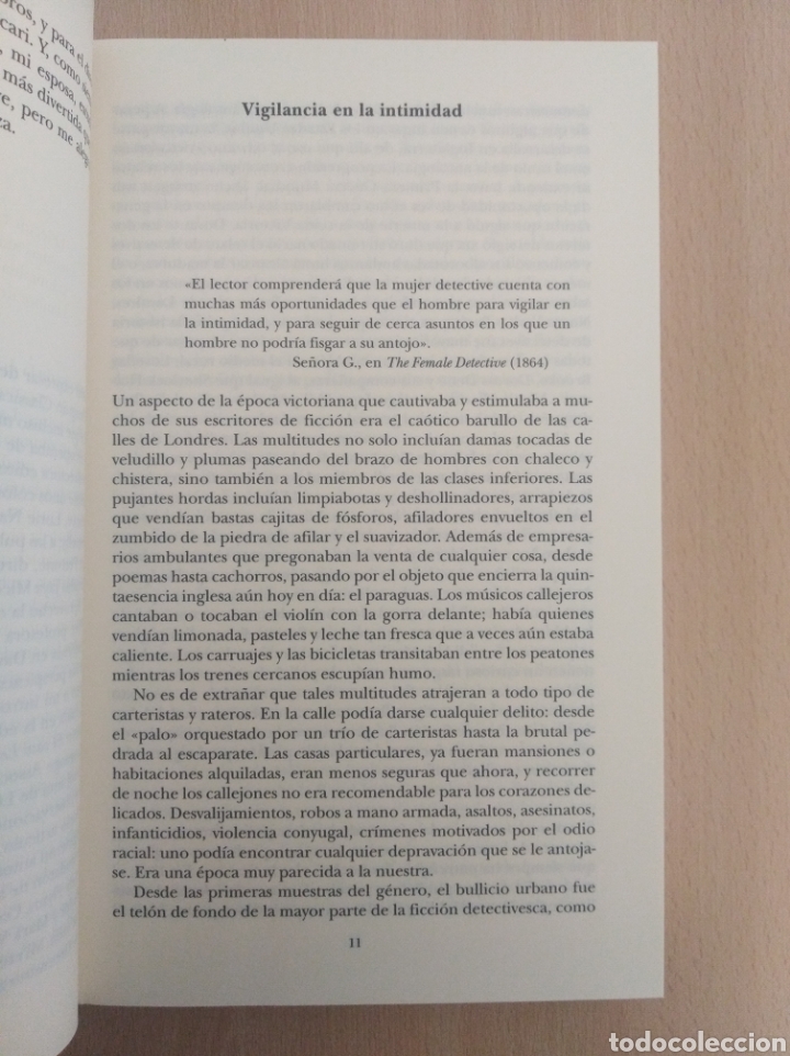 Libros de segunda mano: DETECTIVES VICTORIANAS. Edici&oacute;n de Michael Sims. Ediciones Siruela - Foto 9