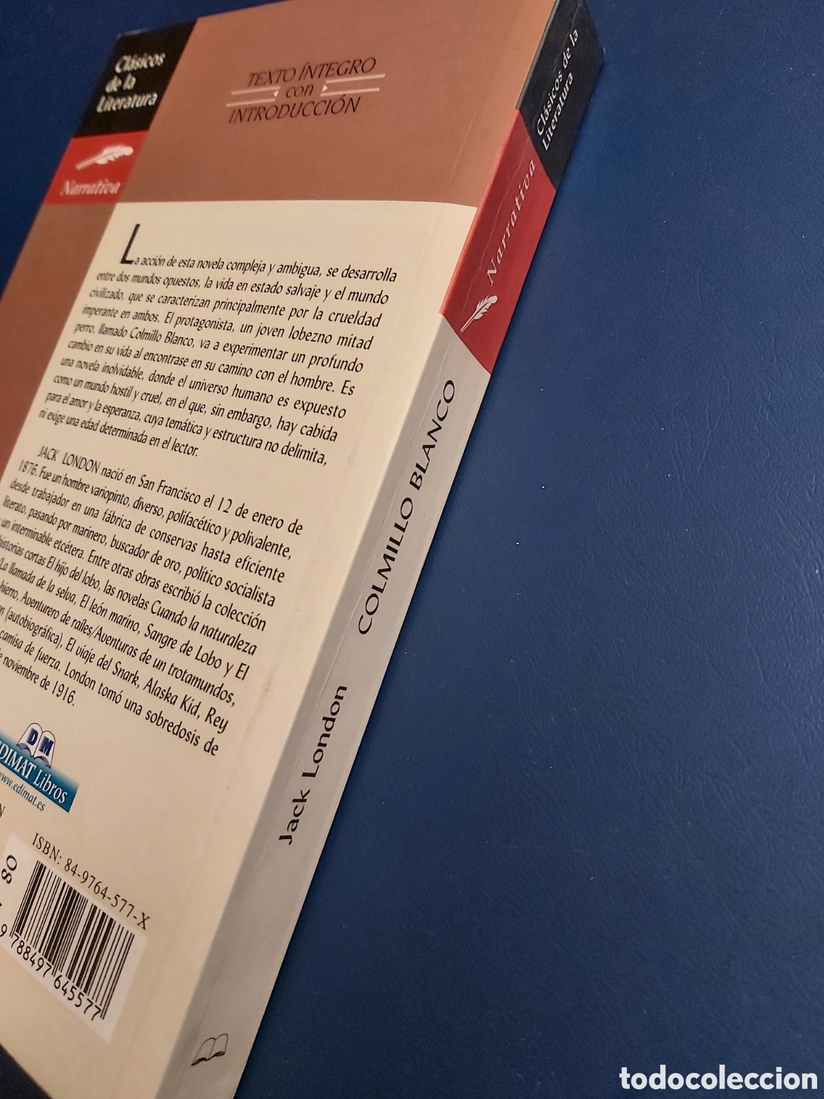 Libros de segunda mano: COLMILLO BLANCO $ JACK LONDON $ EDIMAT LIBROS $ 2005 - Foto 2