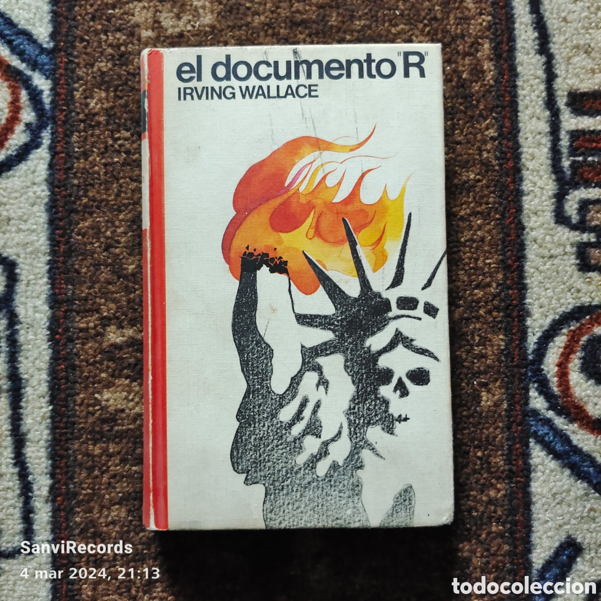 Libros de segunda mano: EL DOCUMENTO R (IRVING WALLACE) (C&Iacute;RCULO DE LECTORES) - Foto 1