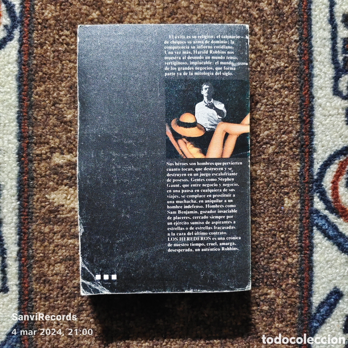 Libros de segunda mano: LOS HEREDEROS (HAROLD ROBBINS) - Foto 2