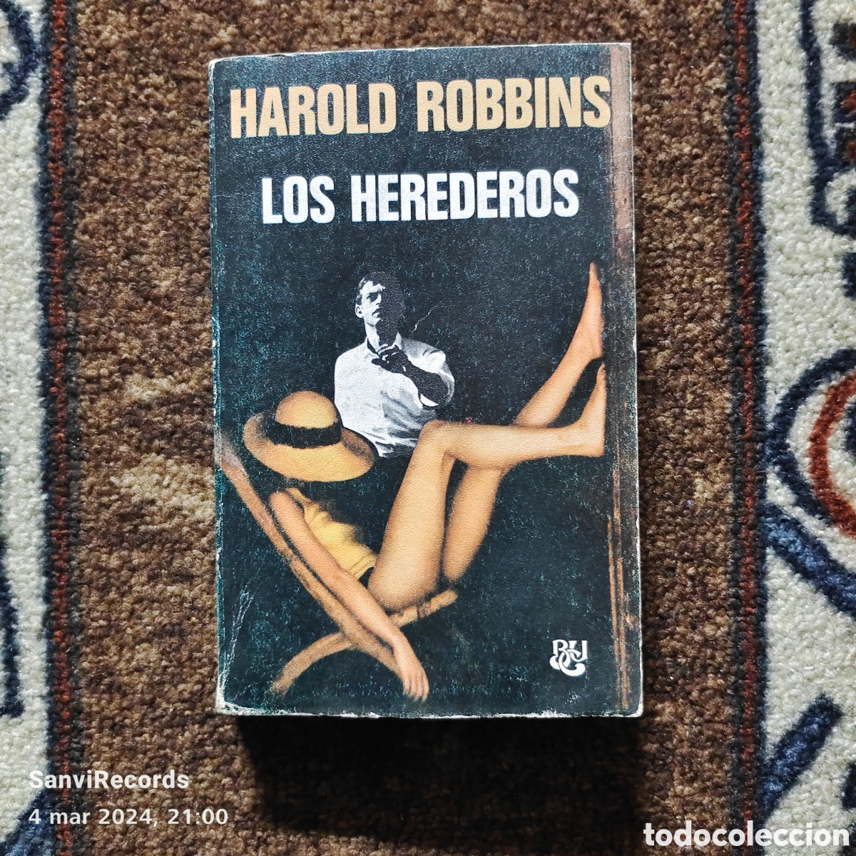 Libros de segunda mano: LOS HEREDEROS (HAROLD ROBBINS) - Foto 1