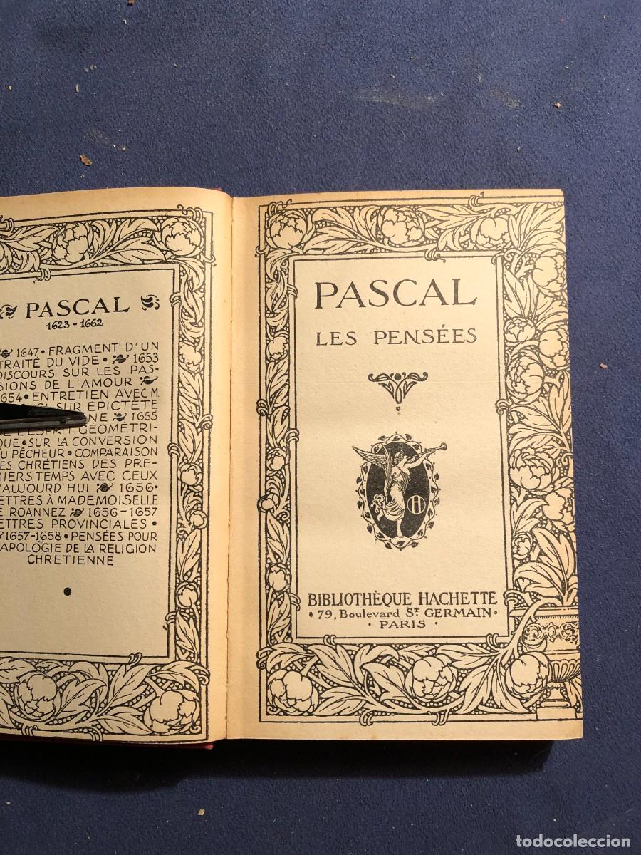 Libros de segunda mano: BLAISE PASCAL: - LES PENSEES - (HACHETTE, PARIS) - Foto 3