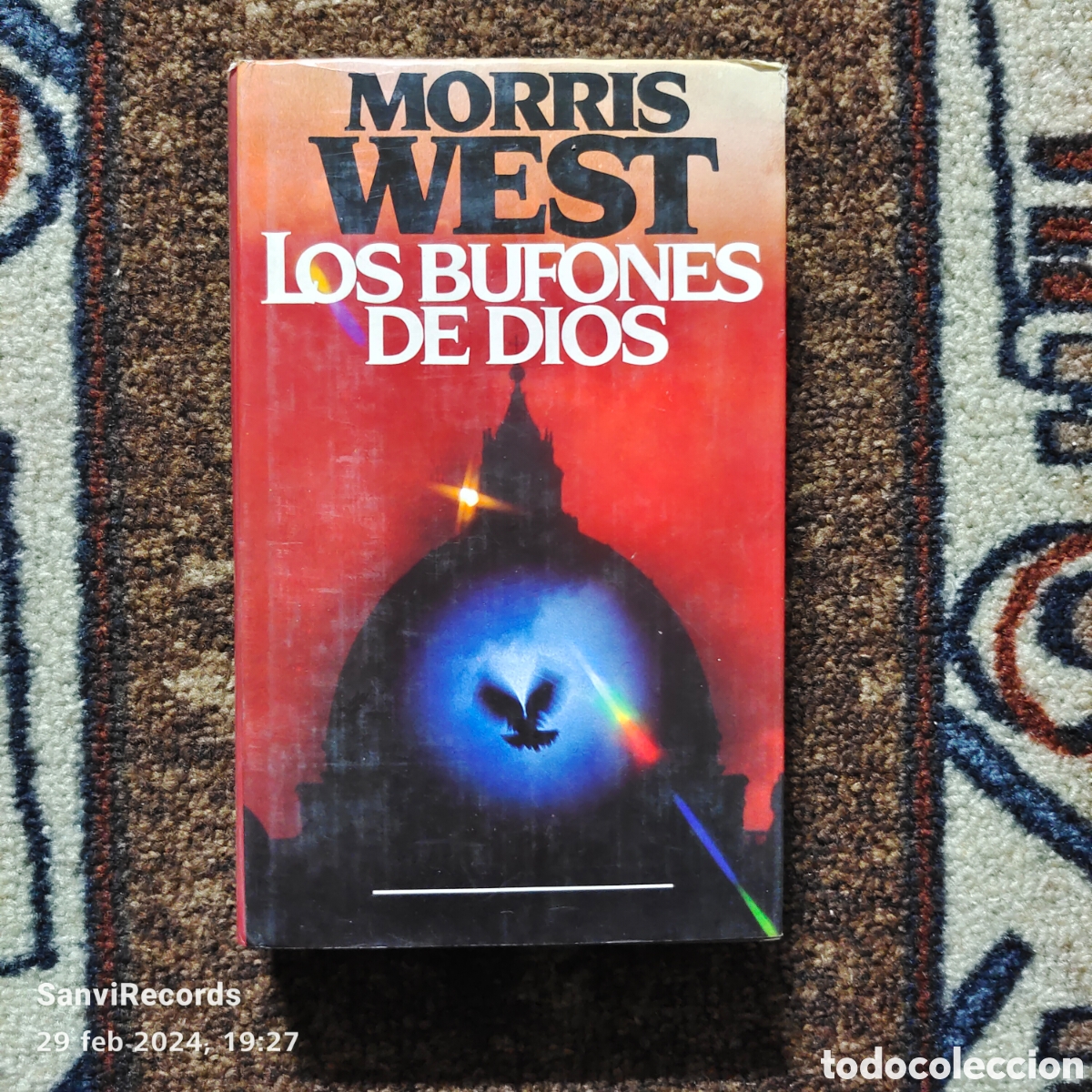Libros de segunda mano: LOS BUFONES DE DIOS (MORRIS WEST) - Foto 1