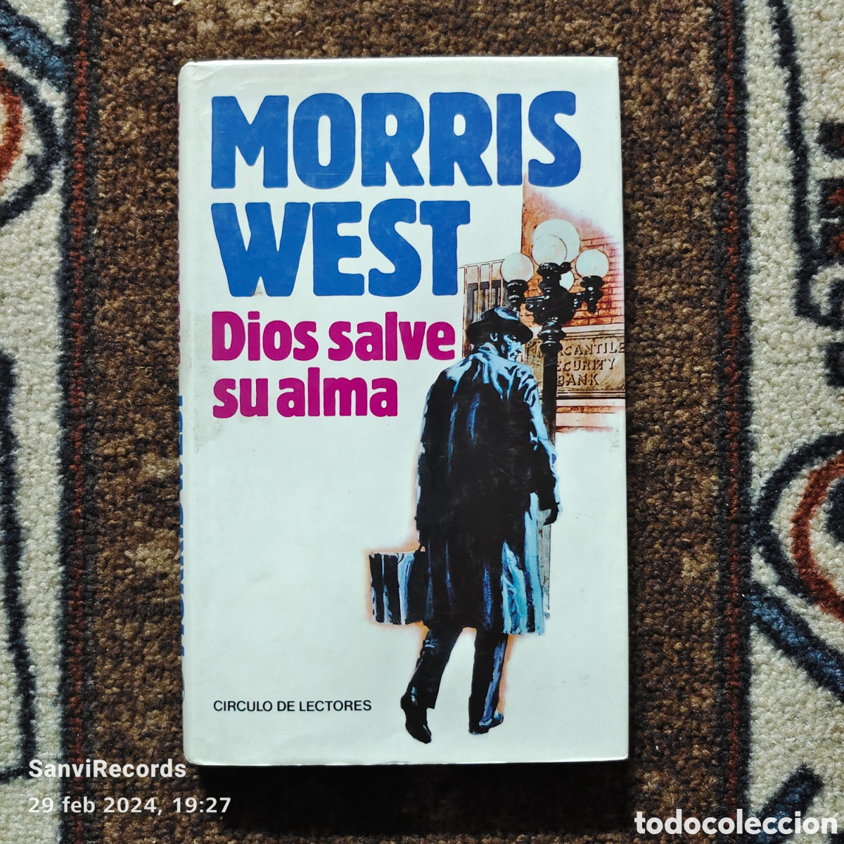 Libros de segunda mano: DIOS SALVE SU ALMA (MORRIS WEST) (C&Iacute;RCULO DE LECTORES) - Foto 1