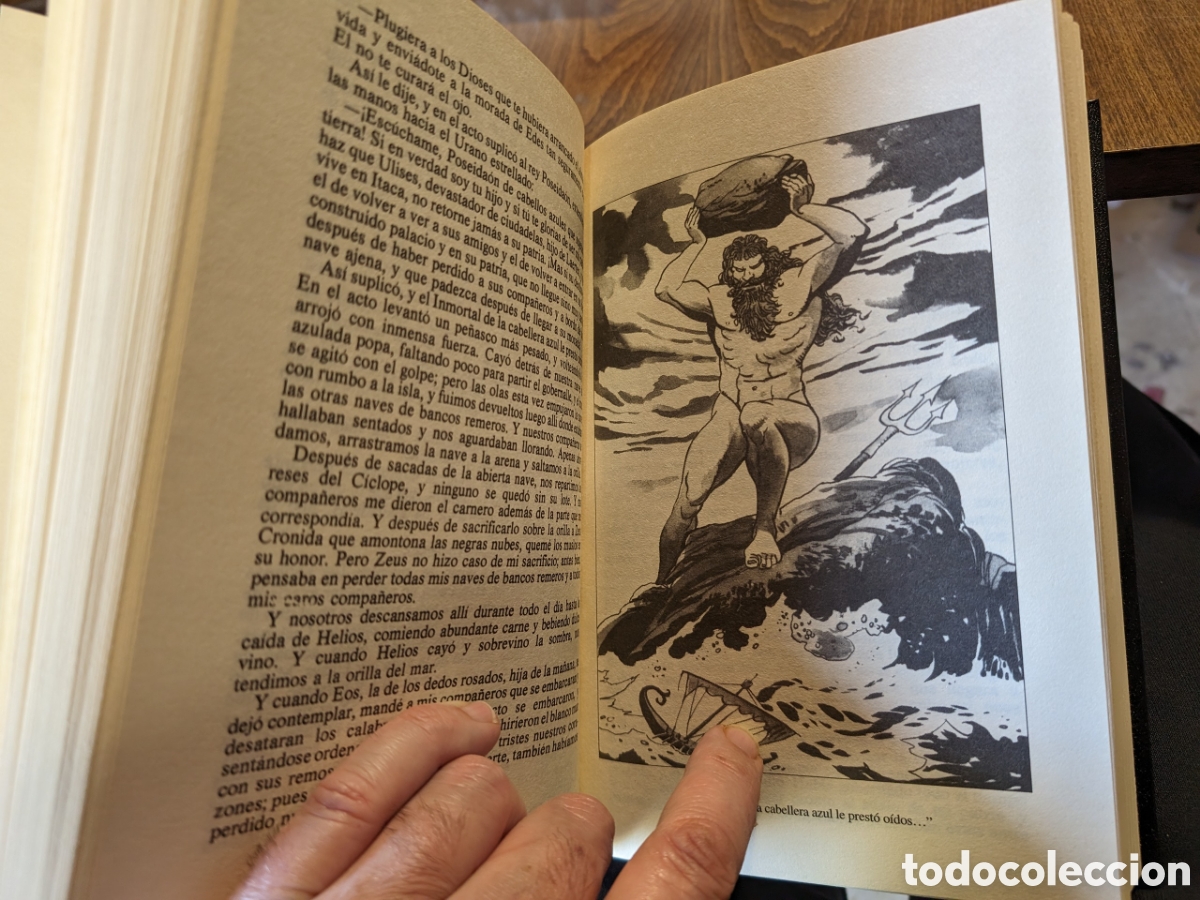 Libros de segunda mano: La Odisea - Homero. Ilustrado. Edimat 1998 - Foto 3