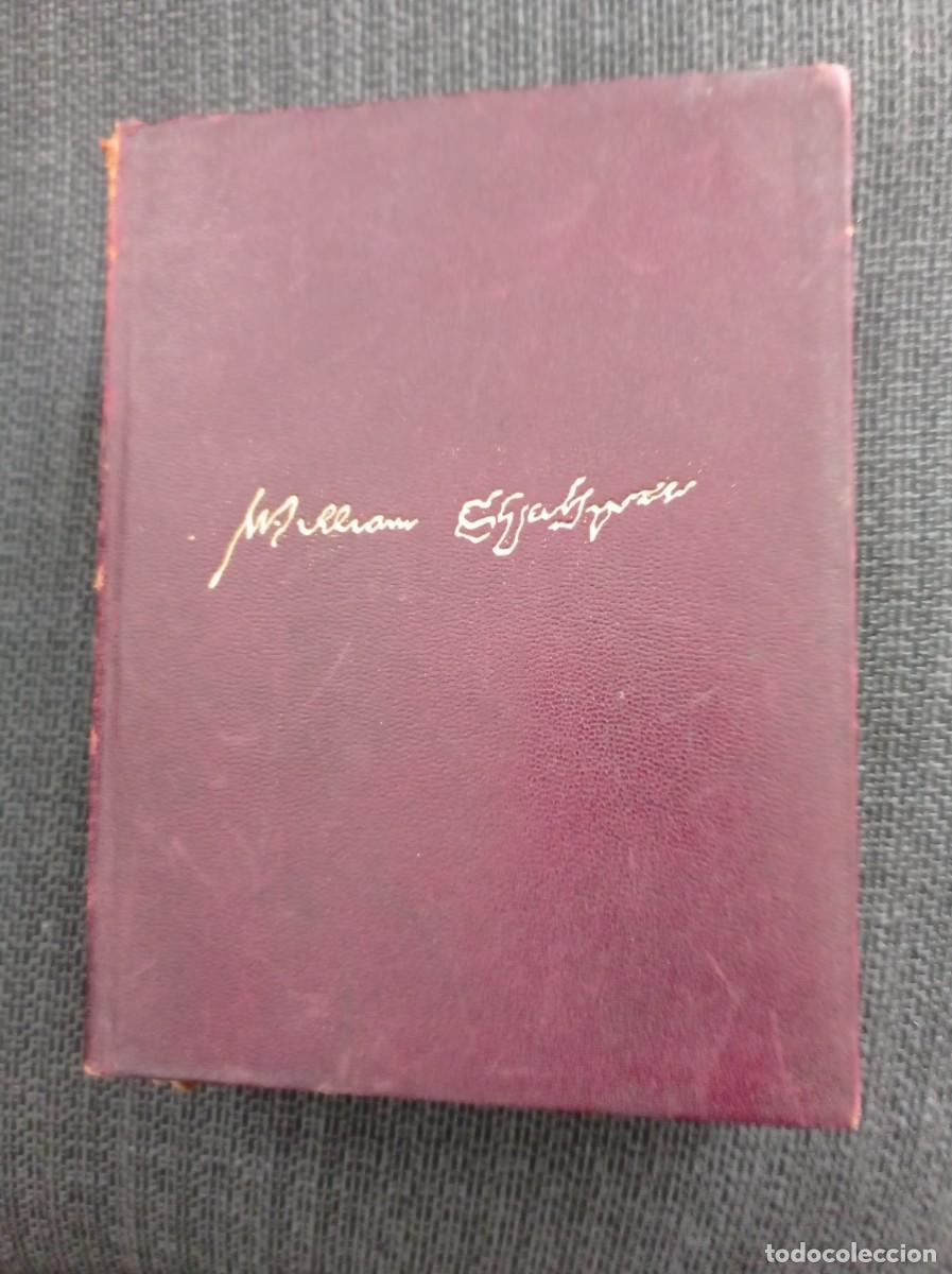 Libros de segunda mano: Libro Obras completas de William Shakespeare. M. Aguilar 1941. - Foto 1