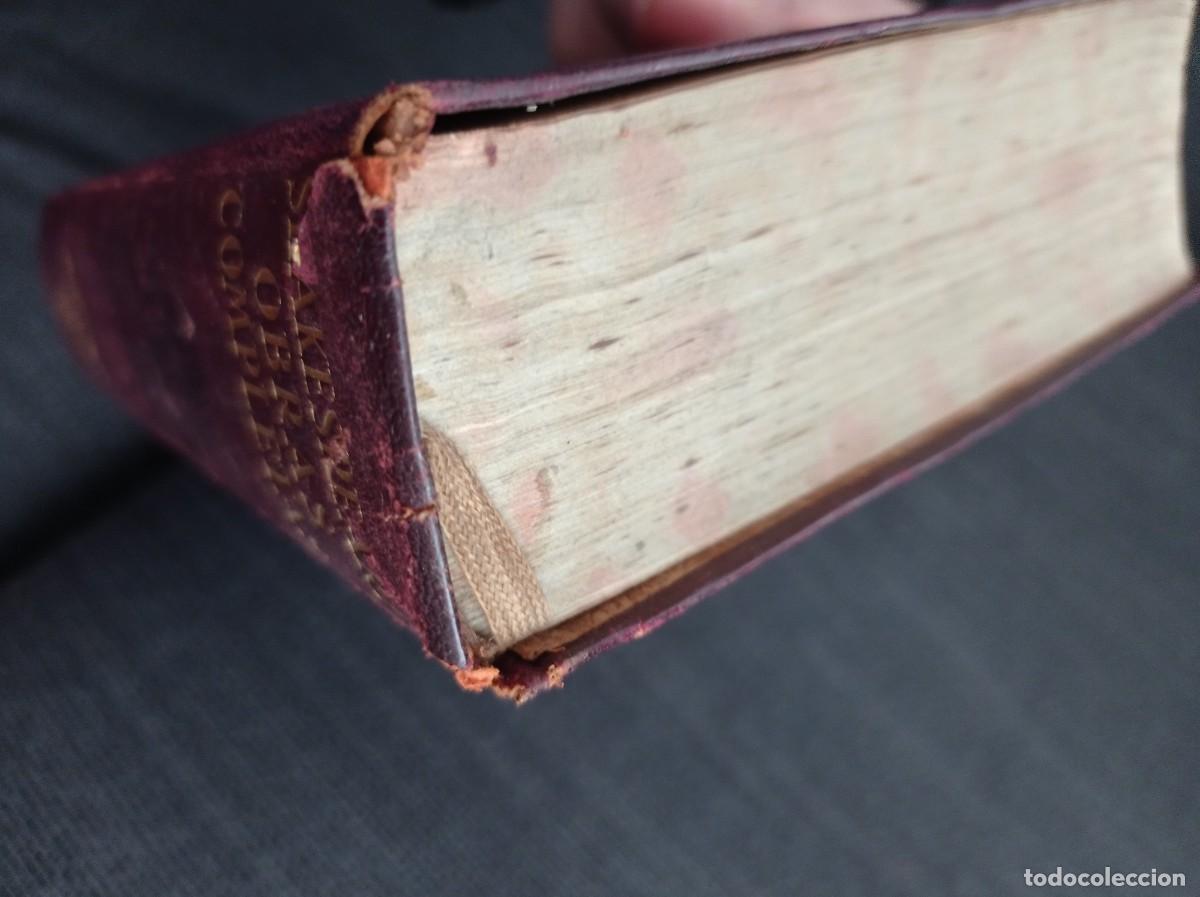 Libros de segunda mano: Libro Obras completas de William Shakespeare. M. Aguilar 1941. - Foto 11