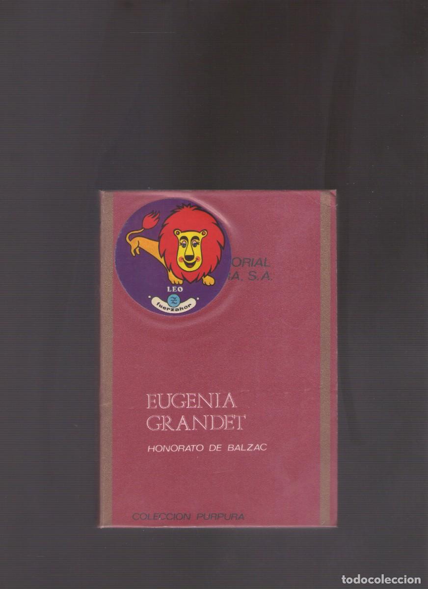 Libros de segunda mano: Mp. Eugenia Grandet (Honor&eacute; de Balzac) - Foto 1