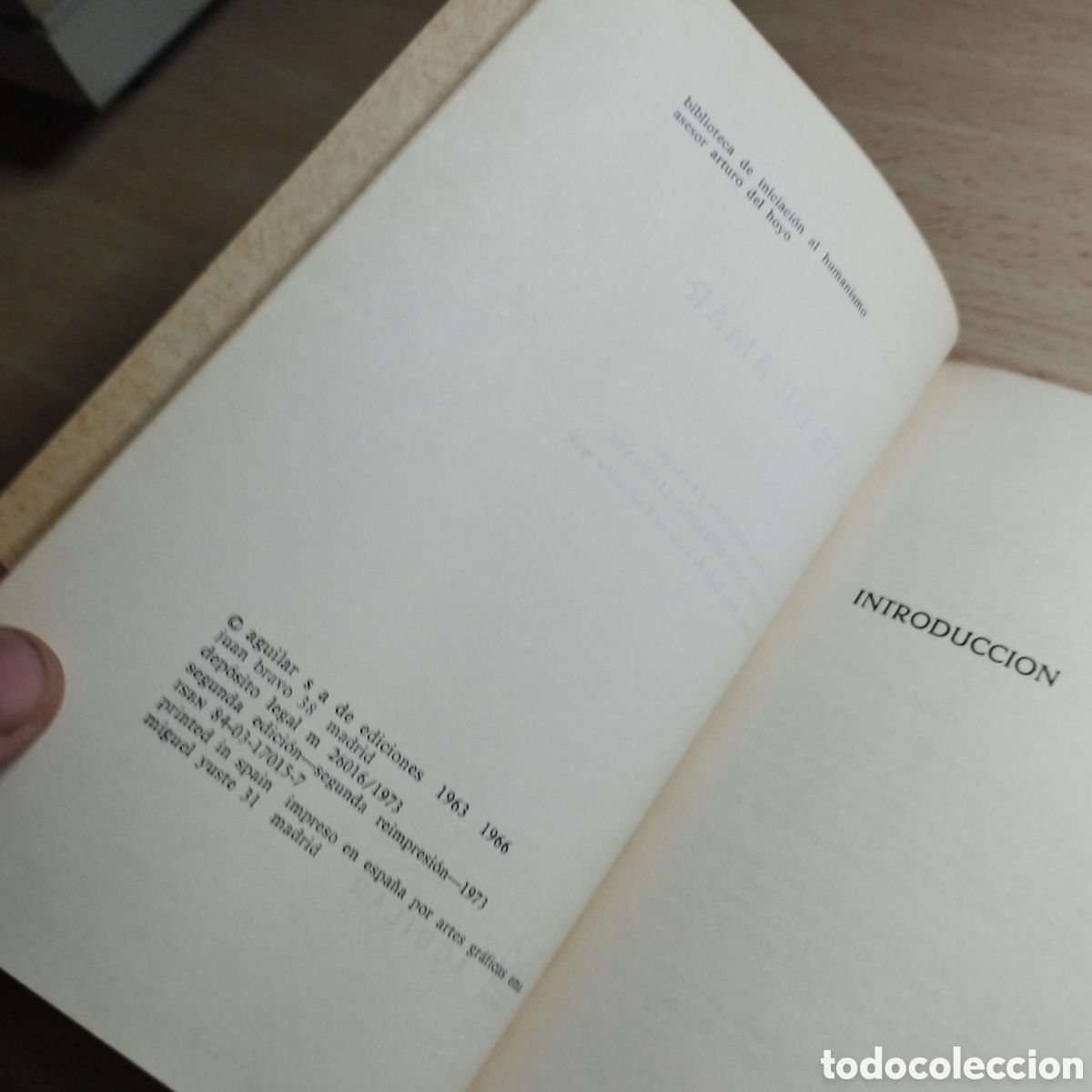 Libros de segunda mano: Arte de amar. Ovidio.1973. Aguilar. - Foto 5