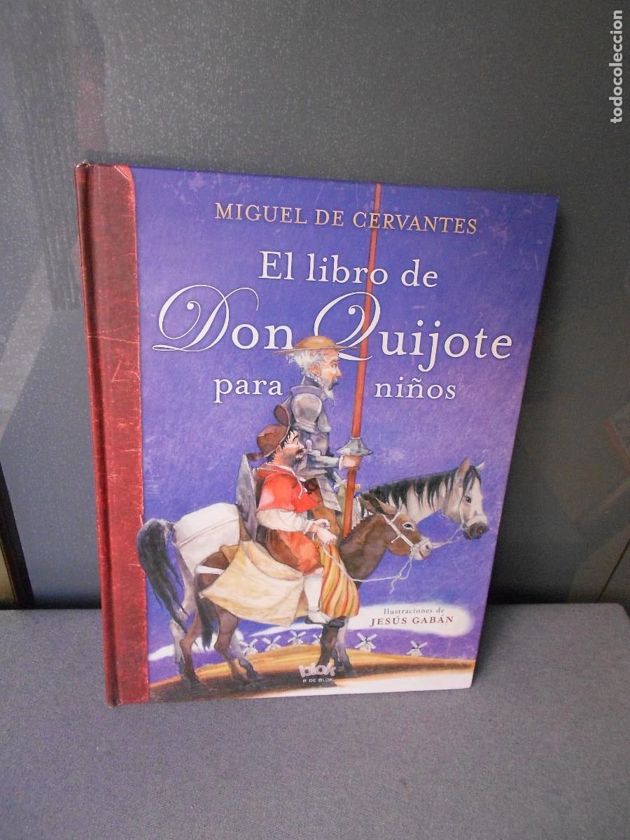 Libros de segunda mano: EL LIBRO DE DON QUIJOTE PARA NI&Ntilde;OS