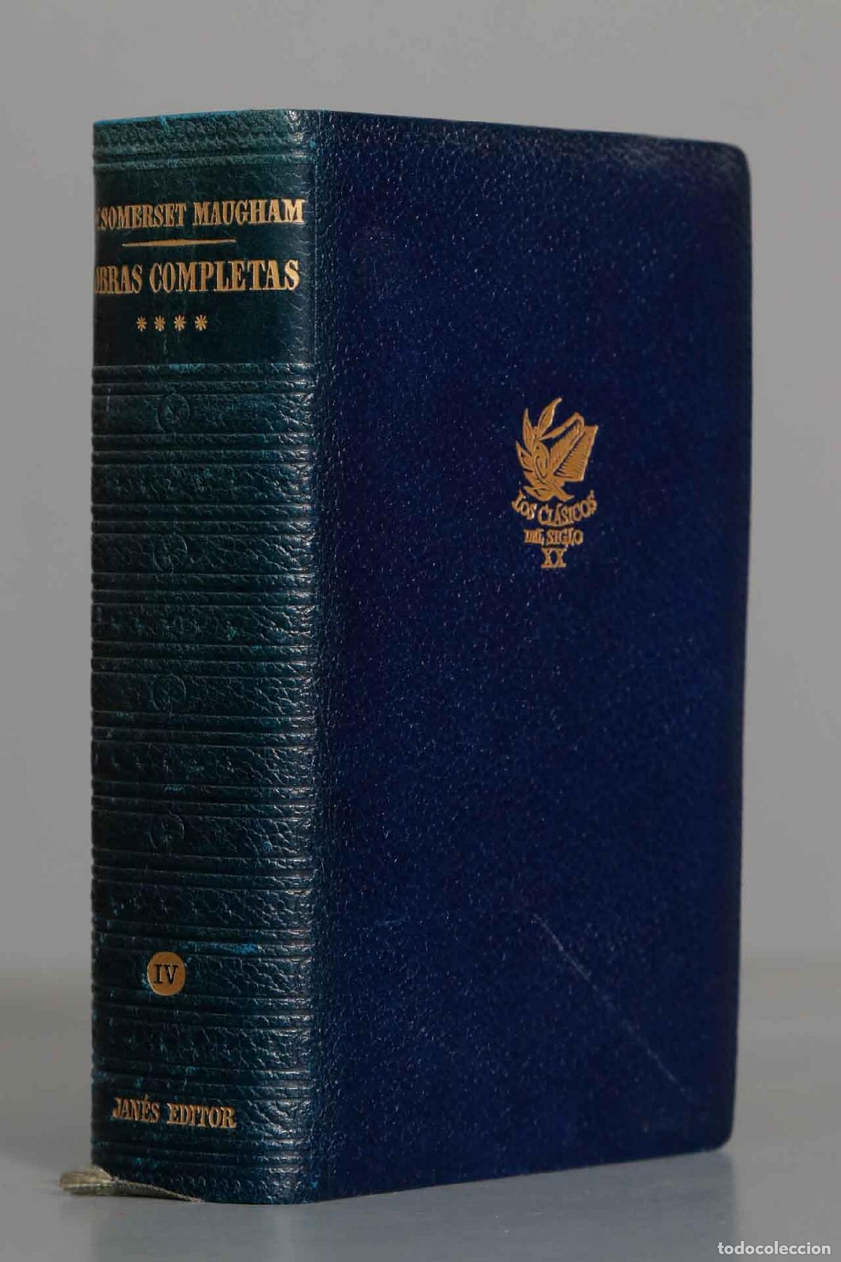 Libros de segunda mano: Obras completas IV. Maugham. JANES. 1958 - Foto 1